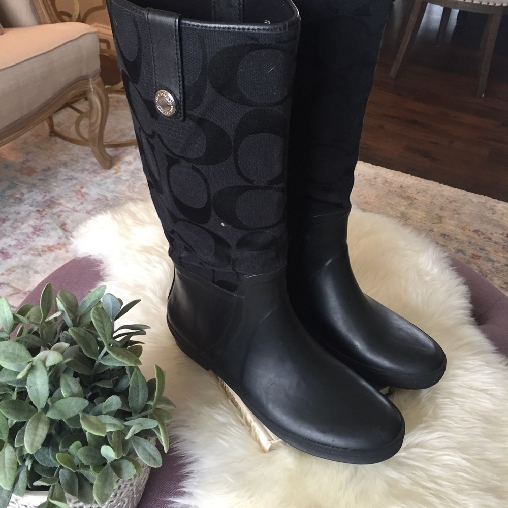 Coach Rain Boots